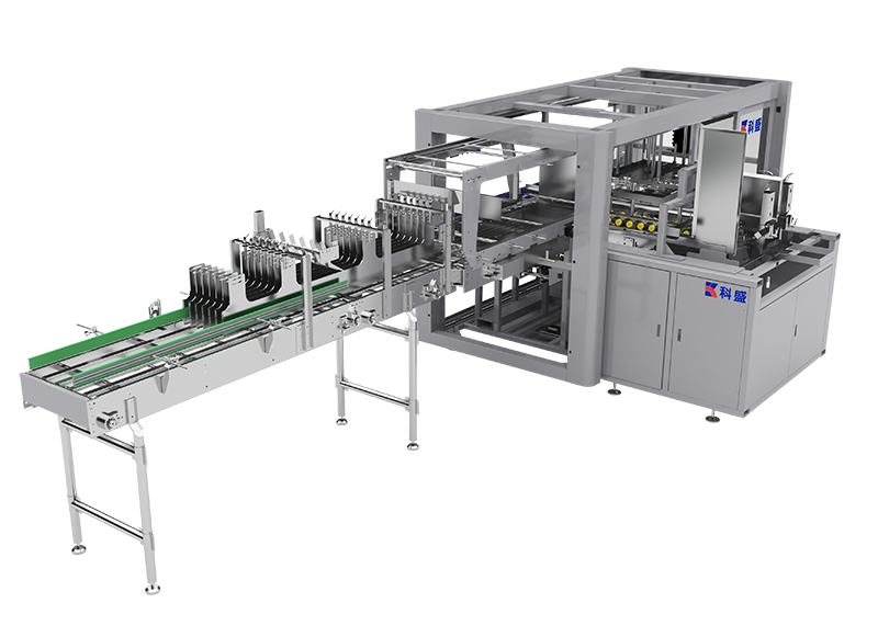 One piece packing machine